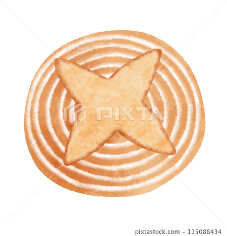 法國麵包插畫 Pain de Campagne 115088434