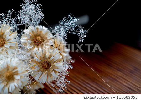 Stylish dried flower background material Stylish dried flower background material 115089055