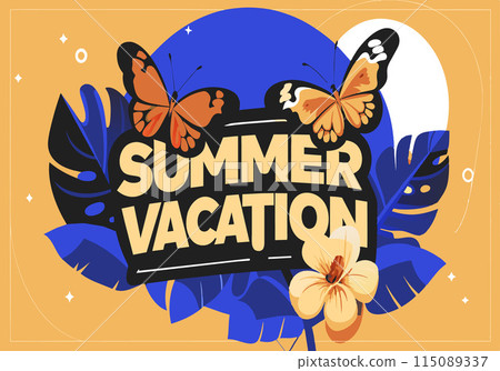 Summer vacation is the idea of this image 115089337