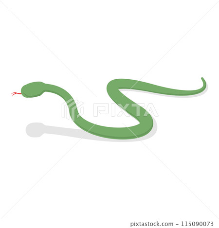 3D Isometric Flat Vector Set of Zoo Animals, WildLife Collection. Item 10 115090073