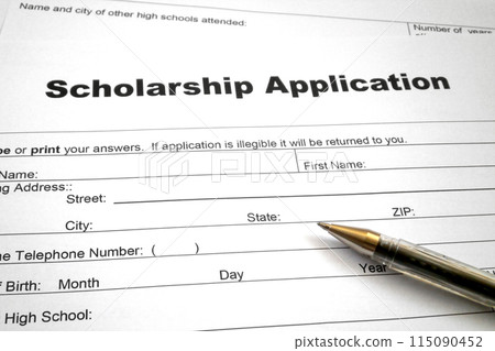 Scholarship application form 115090452