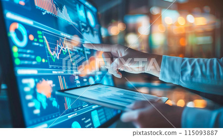 ERP enterprise resource planning software for modish business to plan the marketing strategy 115093887