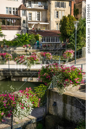 The town of Dole in France 115094664