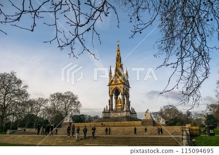 The Albert Memorial in London The Albert Memorial in London 115094695