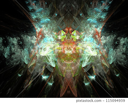 Imaginatory fractal abstract background Image Imaginatory fractal abstract background Image 115094939