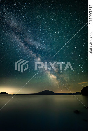 支笏湖的銀河 支笏湖的銀河 115095215