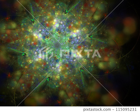 Imaginatory fractal abstract background Image 115095231