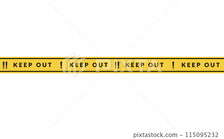 Danger warning board icon. Caution and dangerous area. Yellow sign for safety, hazard shock. Keep out caution warning and risk zone. Vector cartoon illustration 115095232