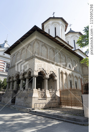 Three Hierarchs Church - Coltea in Bucharest, Romania Three Hierarchs Church - Coltea in Bucharest, Romania 115095298
