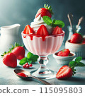Strawberry sweets 115095803
