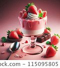 Strawberry sweets 115095805