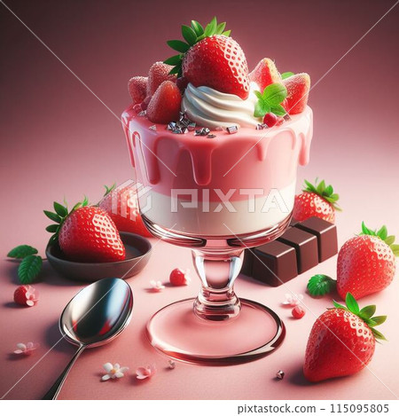 Strawberry sweets Strawberry sweets 115095805