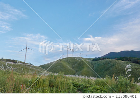 Mount Aso mountain scenery 115096401