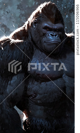 Glaring Gorilla 115096966