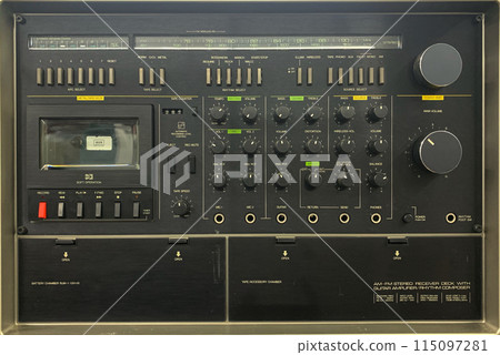 Japanese retro audio mixer Japanese retro audio mixer 115097281