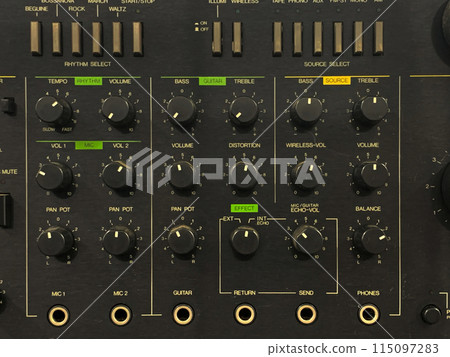 Japanese retro audio mixer Japanese retro audio mixer 115097283