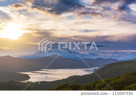 (Kanagawa Prefecture) Hakone Okan to Mt Fuji 115097350