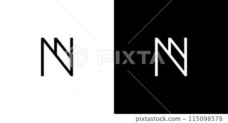 Modern and unique NN logo design Modern and unique NN logo design 115098578