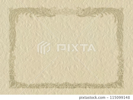 得獎證書證書框架素材插畫 得獎證書證書框架素材插畫 115099148