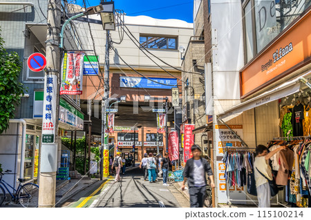 東京世田谷區的城市景觀 豪德寺站 山下站 115100214