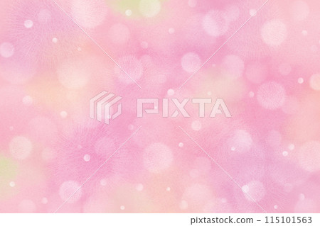 Fluffy fur ball background, pink 115101563