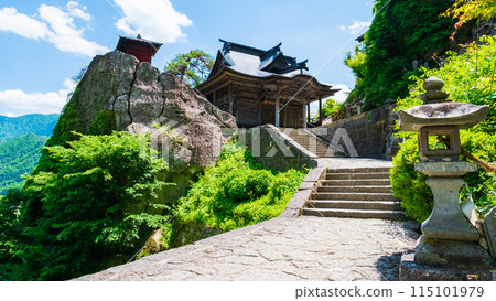 Yamadera (Risshakuji): Kaisan-do and Nokyo-do Yamadera (Risshakuji): Kaisan-do and Nokyo-do 115101979