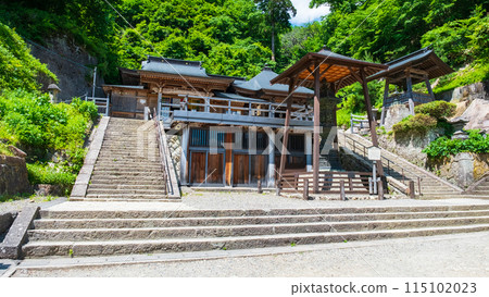 山寺(立石寺):大佛殿和奧之院(如法堂) 山寺(立石寺):大佛殿和奧之院(如法堂) 115102023