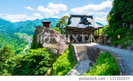山寺（立石寺）：開山堂及野協堂 115102037