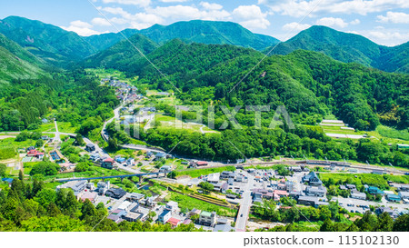 山寺（立石寺）：五大道的景色 115102130