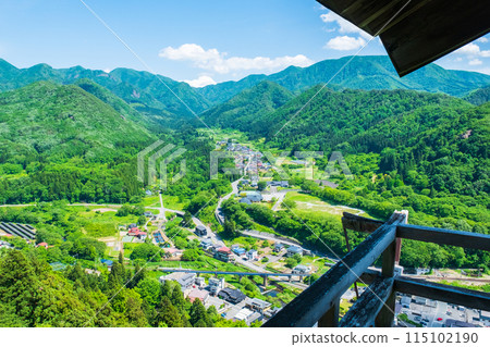 山寺(立石寺):五大道的景色 山寺(立石寺):五大道的景色 115102190
