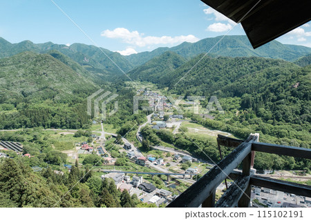 Yamadera (Risshakuji): View from the Godaido Hall Yamadera (Risshakuji): View from the Godaido Hall 115102191