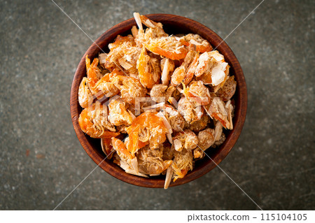 dried shrimps or dried salted prawn 115104105