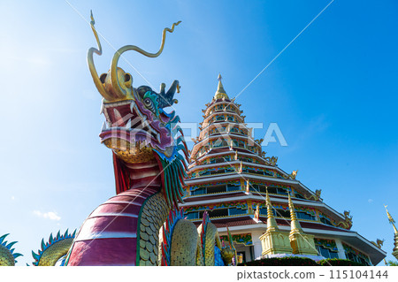 Wat Huay Pla Kang in Chiang Rai, Thailand 115104144