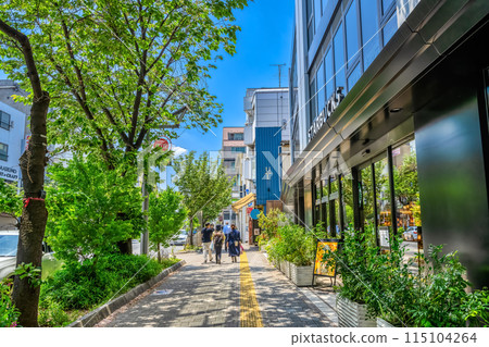 Urban landscape of Setagaya Ward, Tokyo - Sakurashinmachi Station Urban landscape of Setagaya Ward, Tokyo - Sakurashinmachi Station 115104264