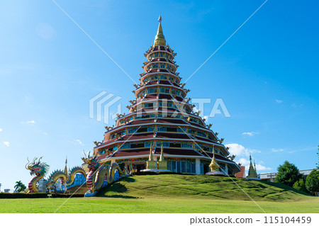 Wat Huay Pla Kang in Chiang Rai, Thailand 115104459