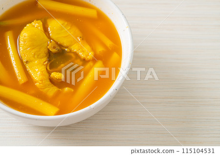 Sour soup with lotus stem and fish Sour soup with lotus stem and fish 115104531