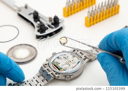 Wristwatch battery change 115105399