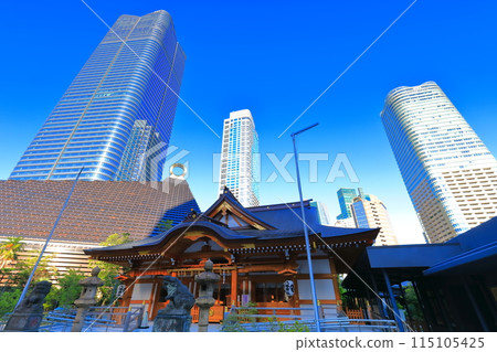 [東京] 海成之森 JP 塔與西窪八幡神社（麻布台 Hills） 115105425