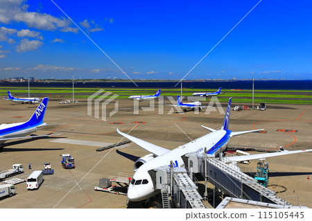 [東京] 羽田機場 C 跑道（第 2 航廈展望台）晴空萬裡 115105445