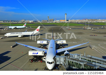 [東京] 羽田機場 C 跑道（第 2 航廈展望台）晴空萬裡 115105464