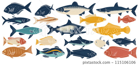 各種魚 各種魚 115106106