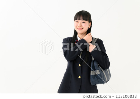 High school girl uniform 115106838