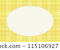 Simple yellow plaid background 115106927