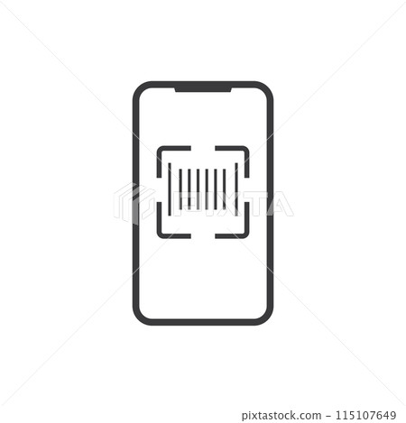 Telephone icon flat design Telephone icon flat design 115107649