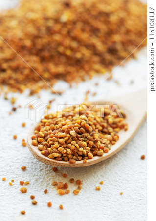 Healthy bee pollen grains Healthy bee pollen grains 115108117