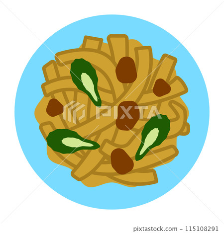 Pad See You icon illustration Pad See You icon illustration 115108291