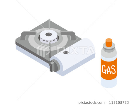 桌上型卡式爐和氣瓶 桌上型卡式爐和氣瓶 115108723