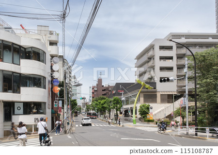 Daikanyama's main street, Hachiman-dori street, Shibuya-ku, Tokyo 115108787