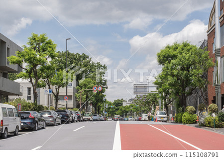 東京都澀谷區久山手通的代官山街景 115108791