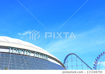 Tokyo Dome and Tokyo Dome City Attractions in Bunkyo Ward, Tokyo Tokyo Dome and Tokyo Dome City Attractions in Bunkyo Ward, Tokyo 115108793